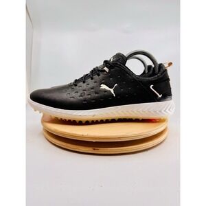 Puma Ignite PwrAdapt Golf Shoes Womens 10 Black spikes New